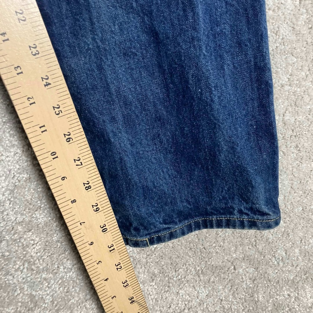 Vintage 70s Blue Denim Jeans Mens Made in USA Scovill Zip Retro Fits 30x31 - Picture 10 of 14